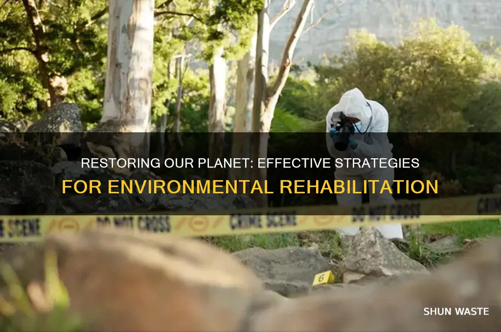 how can the environment be rehabilitated