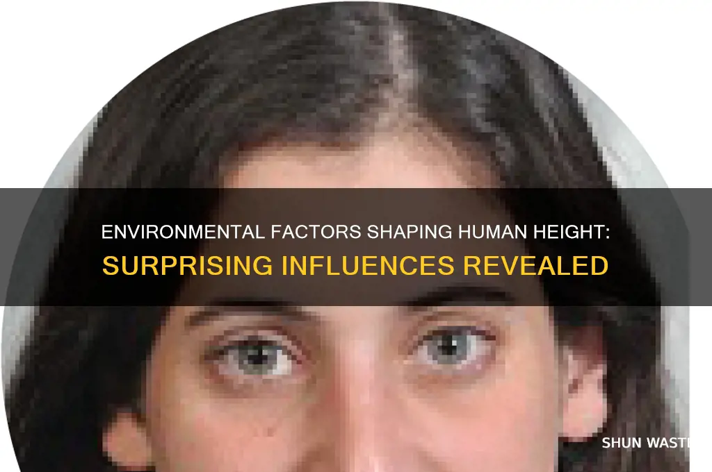 how can the environment effect human height