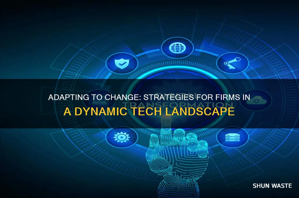 how can the firms cope up with changing technological environment