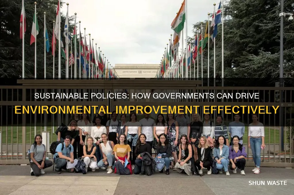 how can the government improve the environment