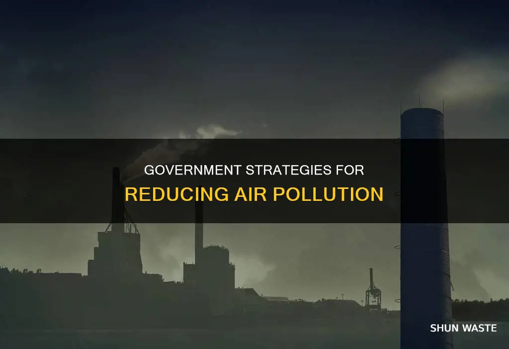 how can the government reduce air pollution