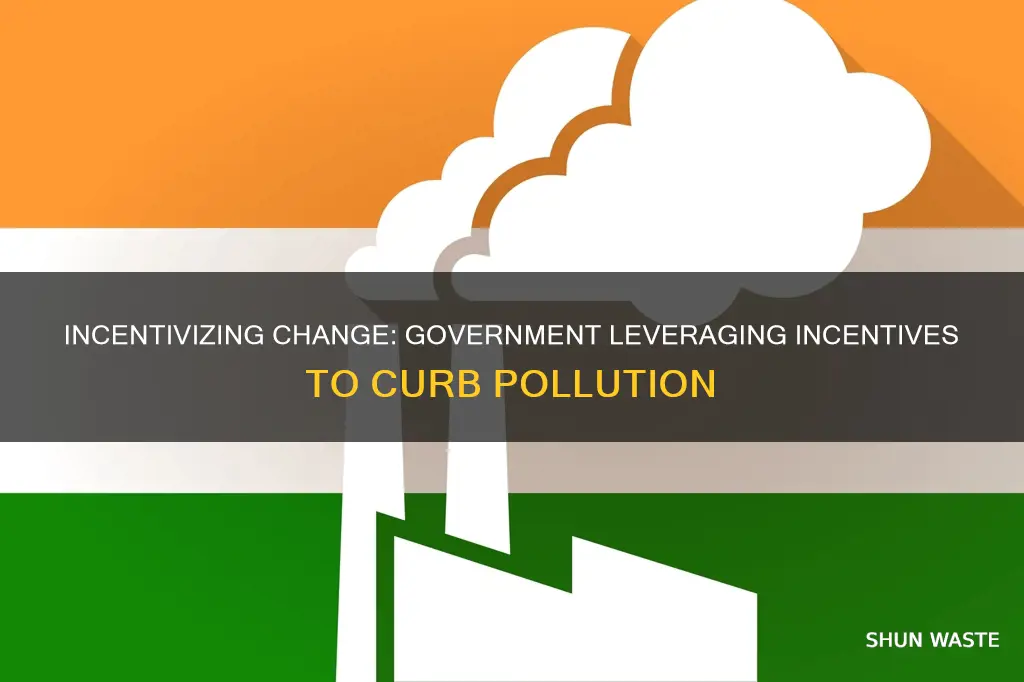 how can the government use incentives to regulate pollution