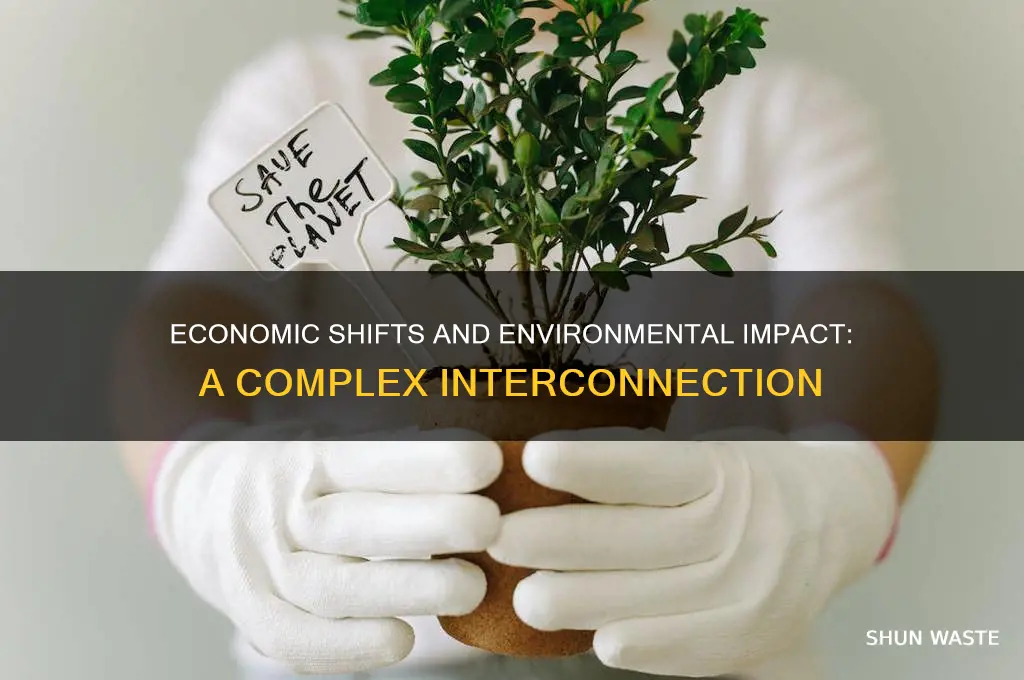 how can the status of the economy affect the environment