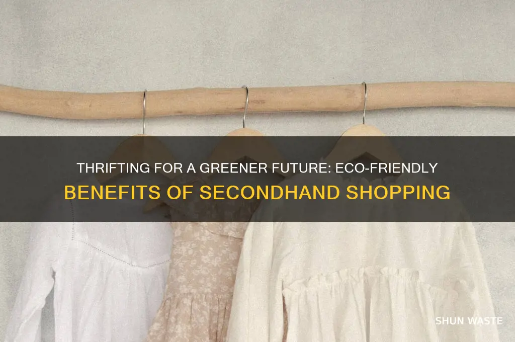 how can thrifting help the environment