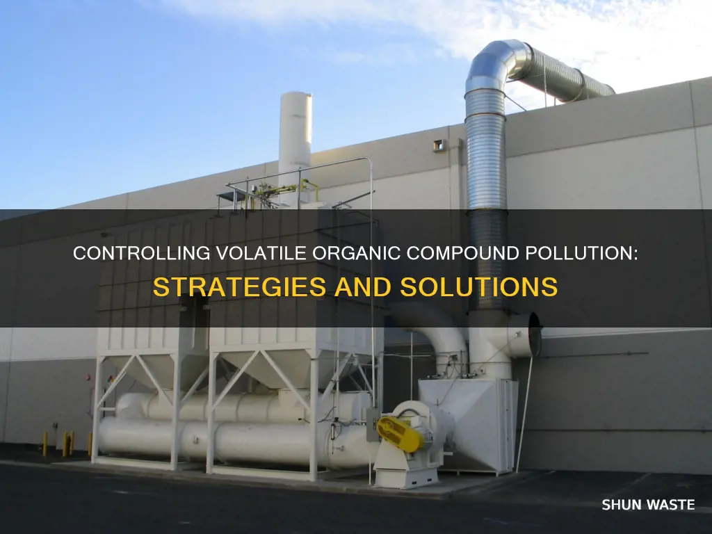 how can volatile organic compound pollution be controlled