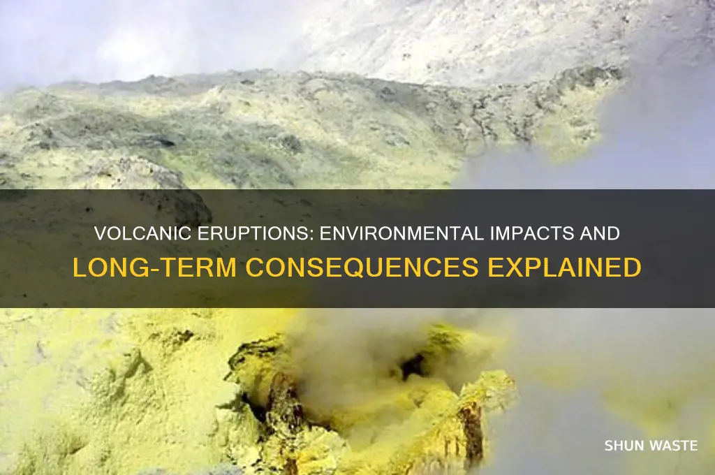 how can volcanoes affect the environment