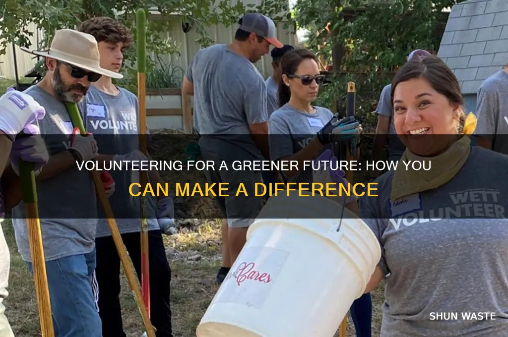 how can volunteering help the environment