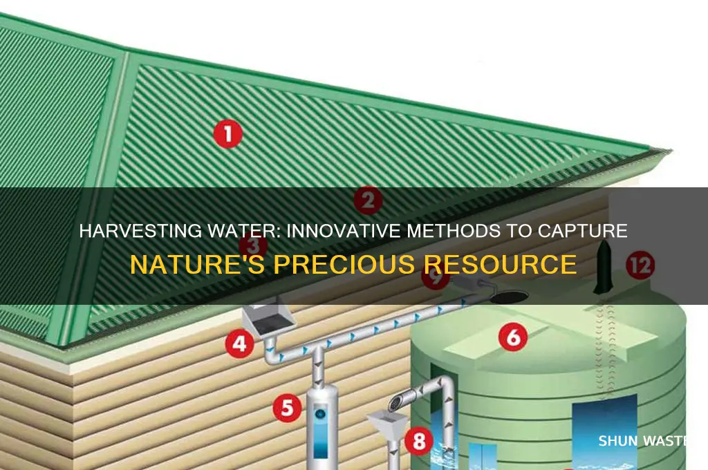 how can water be harvested from the environment