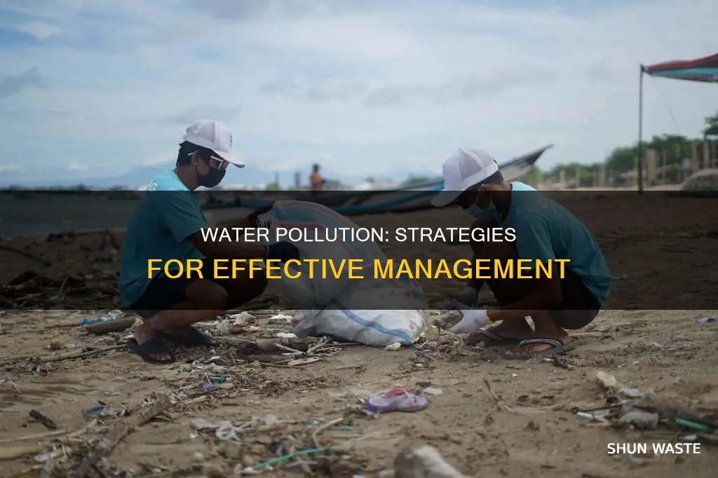 how can water pollution be managed