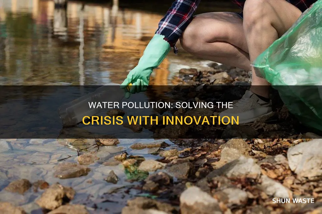 how can water pollution be solved