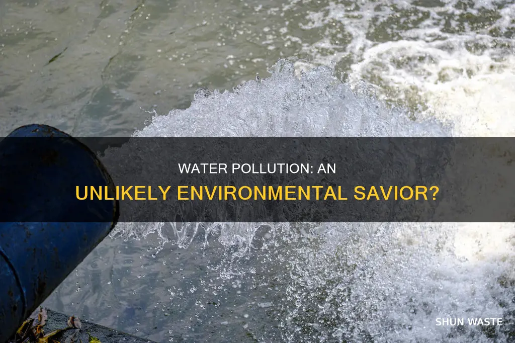 how can water pollution help the environment