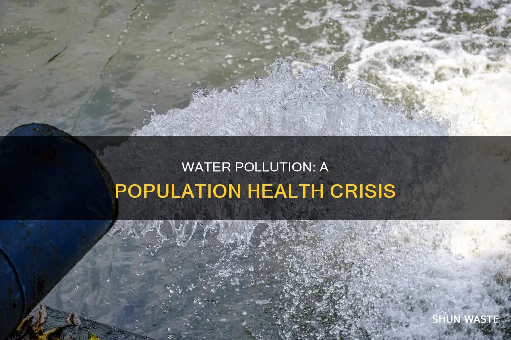 how can water pollution impact population health