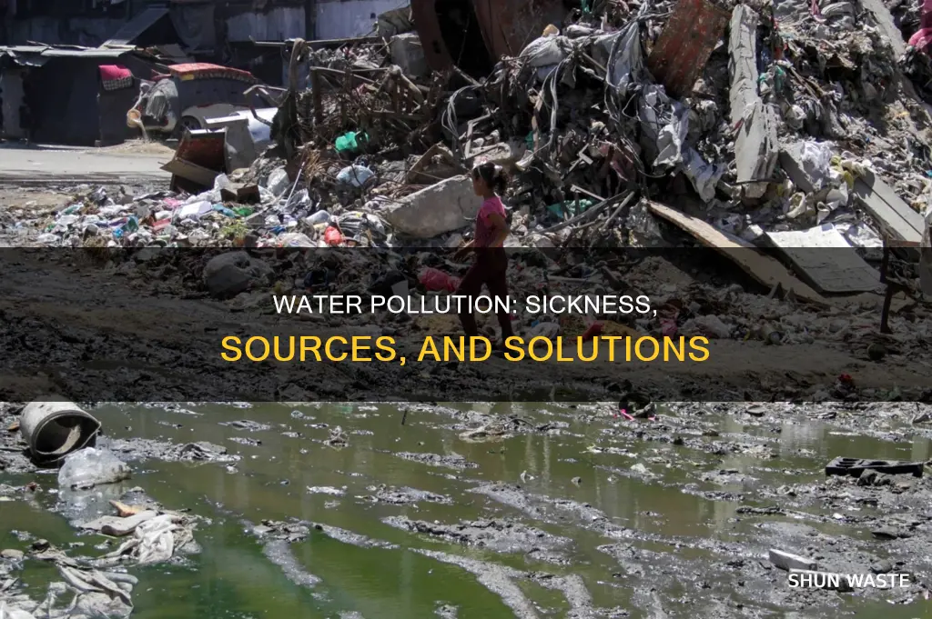 how can water pollution make people sick