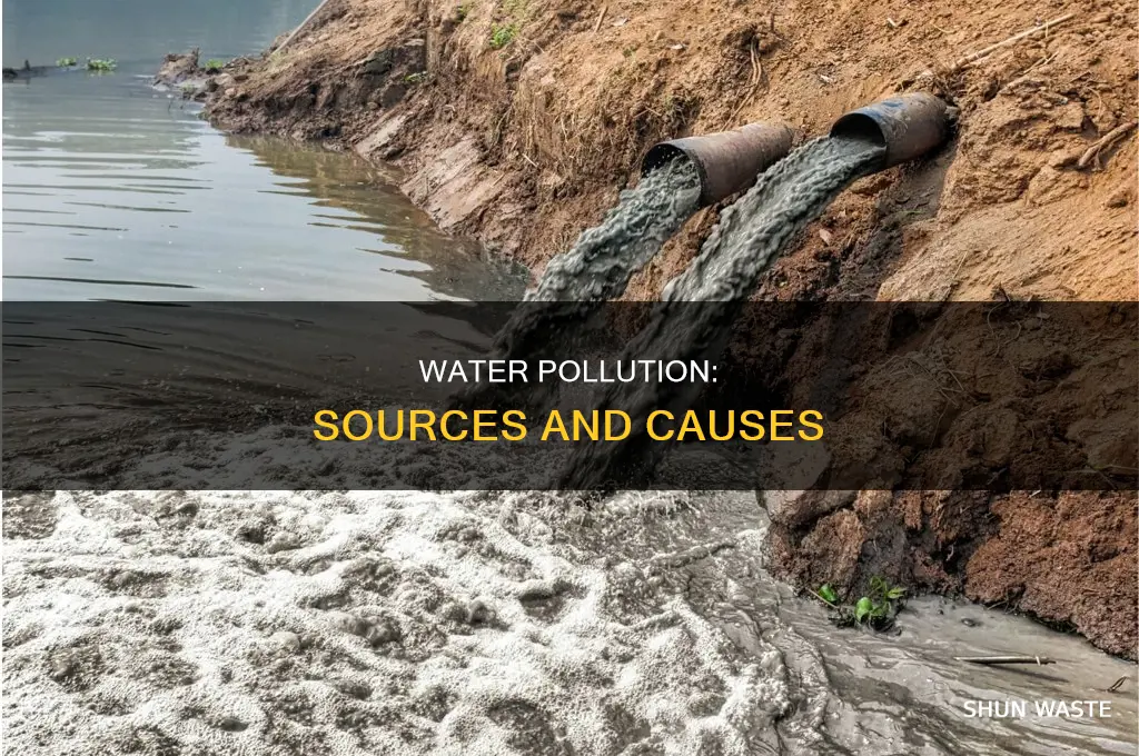 how can water sources be polluted