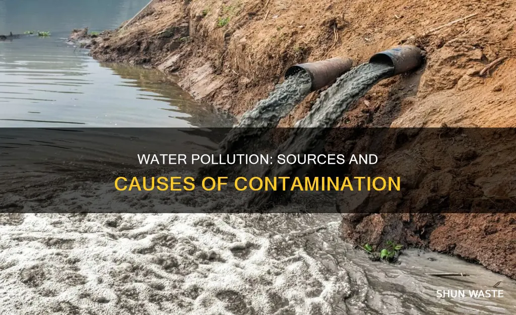 how can water supply become polluted