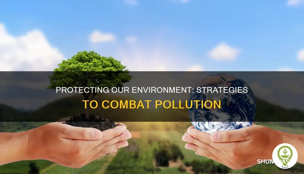 how can we conserve our environment from pollution