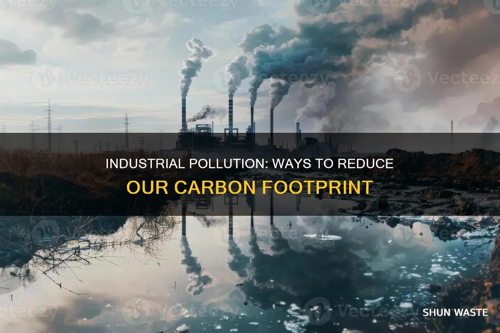 how can we contribute in reducing industrial pollution