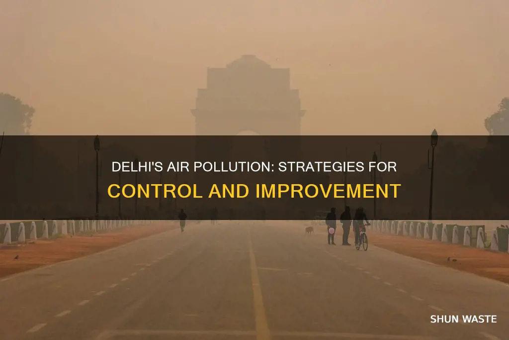 how can we control air pollution in delhi