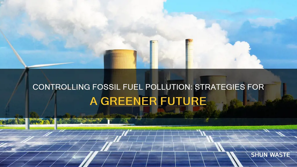 how can we control pollution caused by fossil fuels