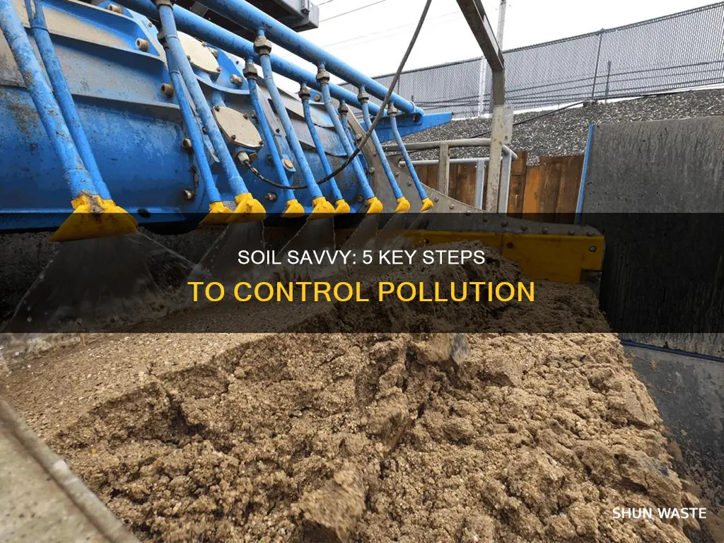 how can we control soil pollution in points