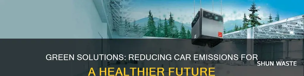 how can we fix car pollution