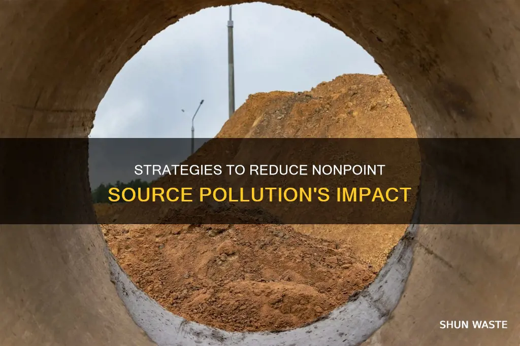 how can we help lessen or alleviate nonpoint source pollution