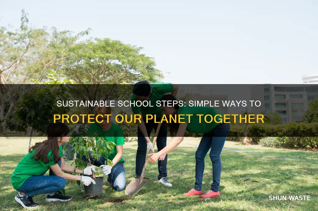 how can we help the environment at school