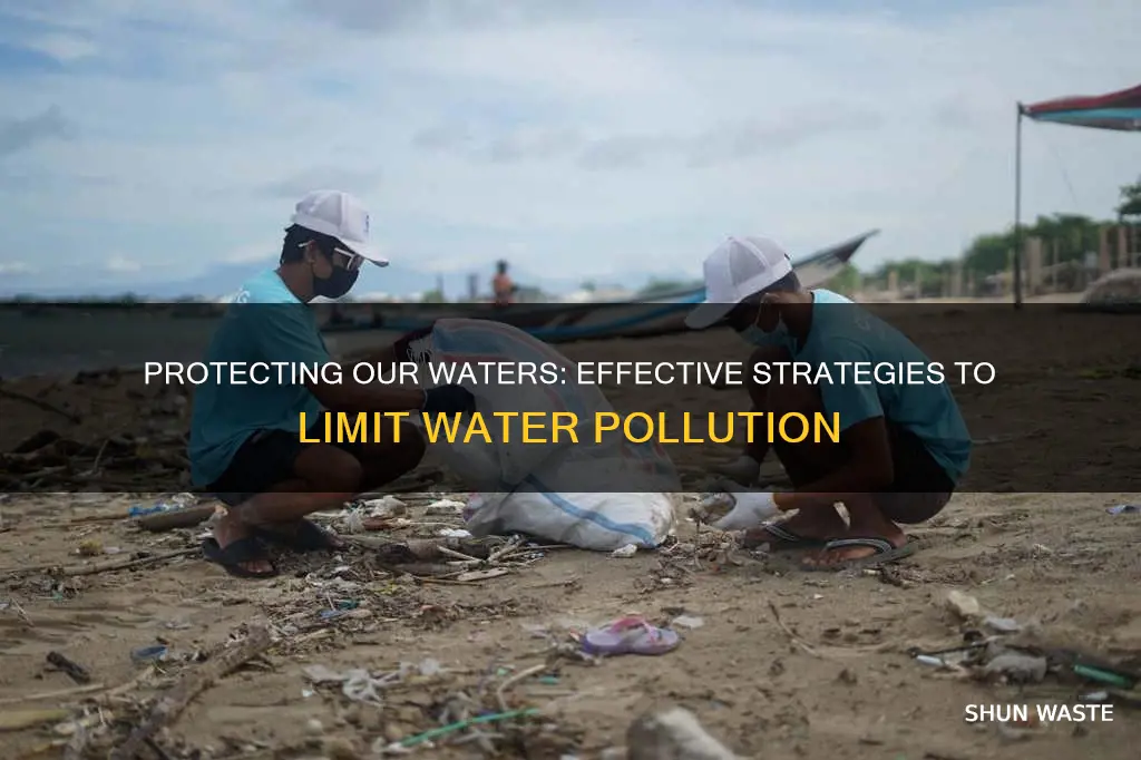 how can we limit water pollution