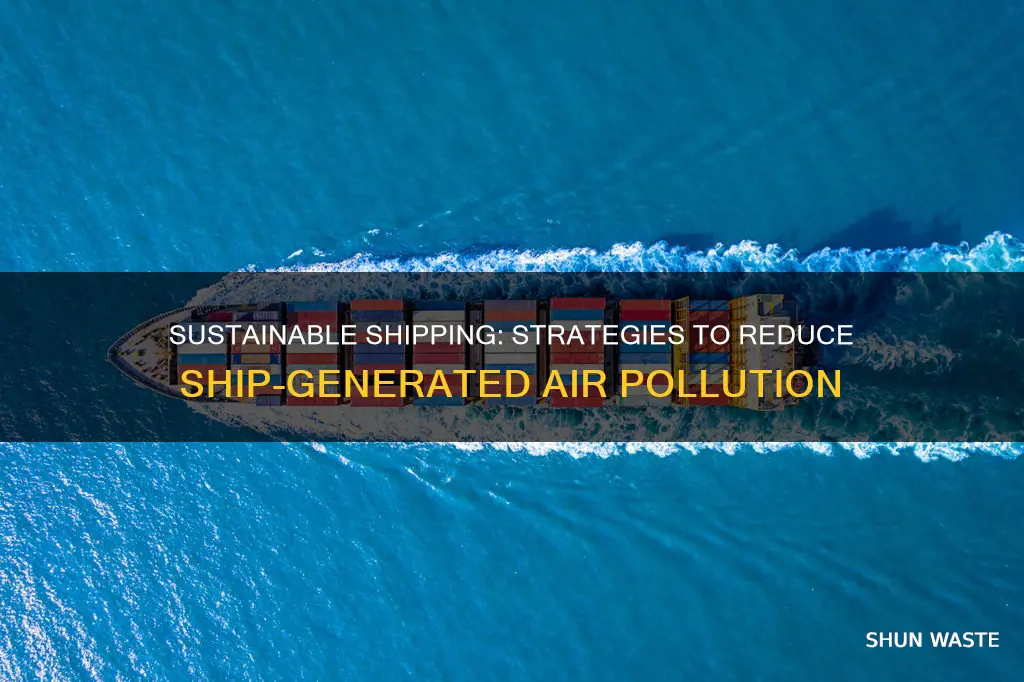 how can we prevent air pollution from ships