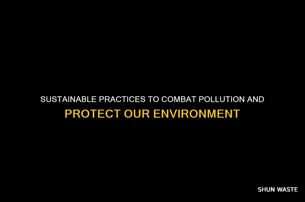 Sustainable Practices To Combat Pollution And Protect Our Environment ...