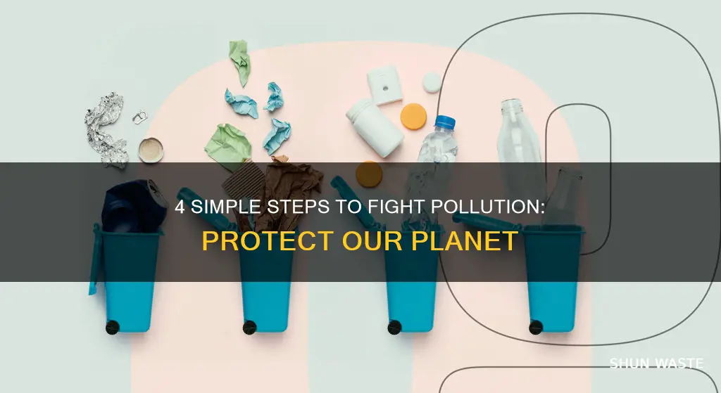 how can we prevent pollution give any four points