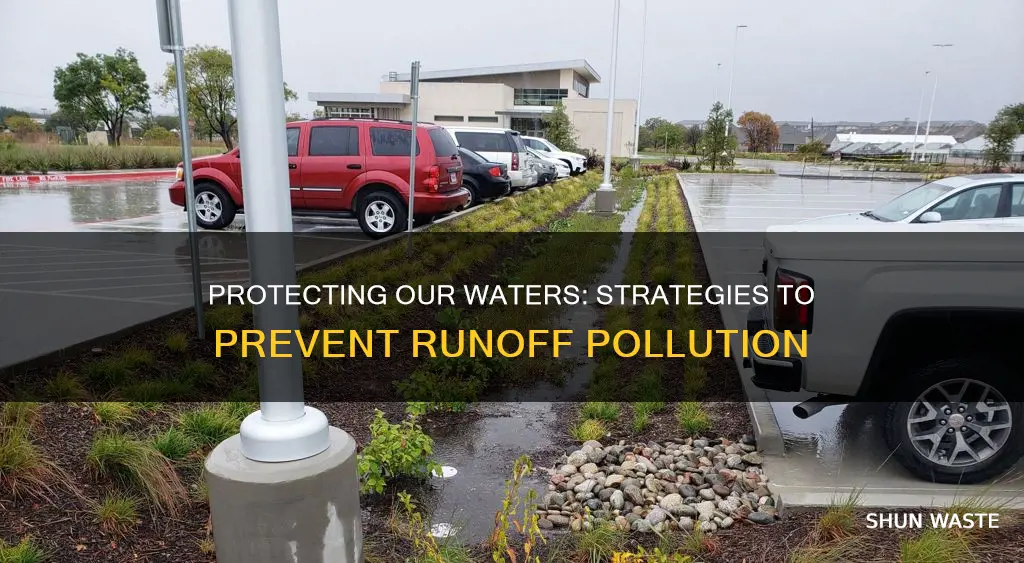 how can we prevent runoff pollution