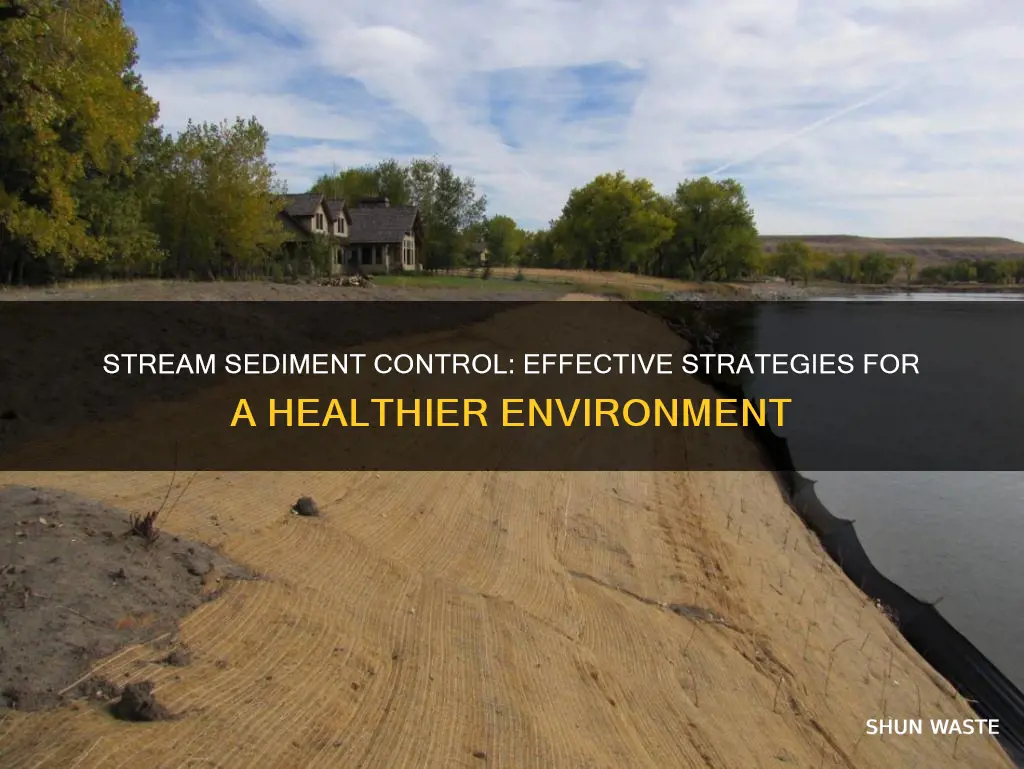 how can we prevent sediment pollution of streams