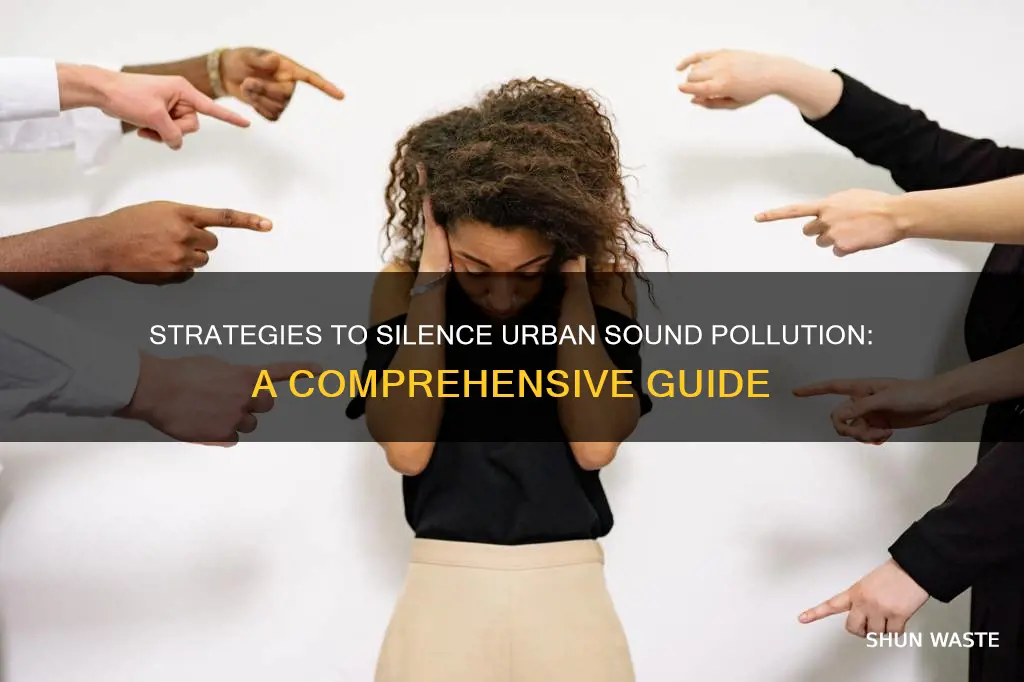 how can we prevent sound pollution