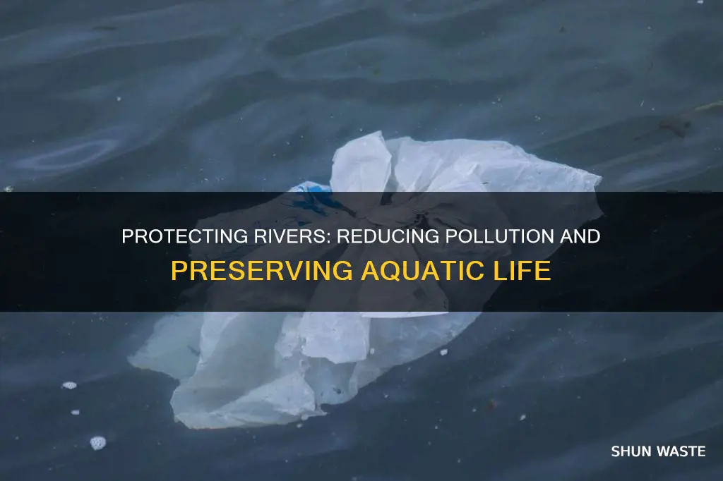 how can we reduce pollution in rivers