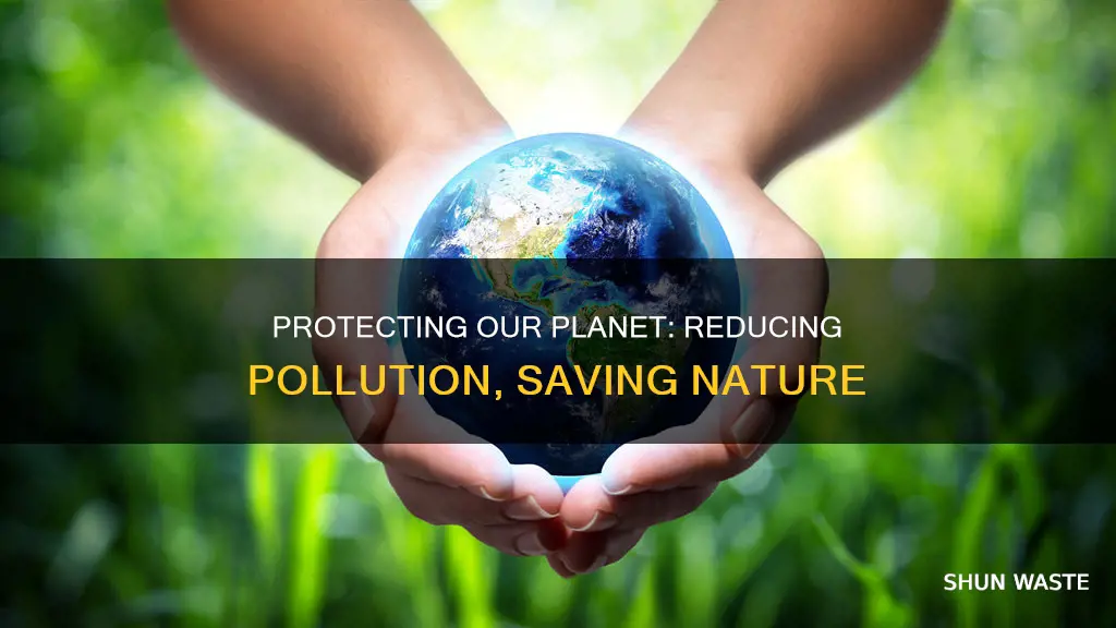 how can we save the environment and reduce pollution ppt