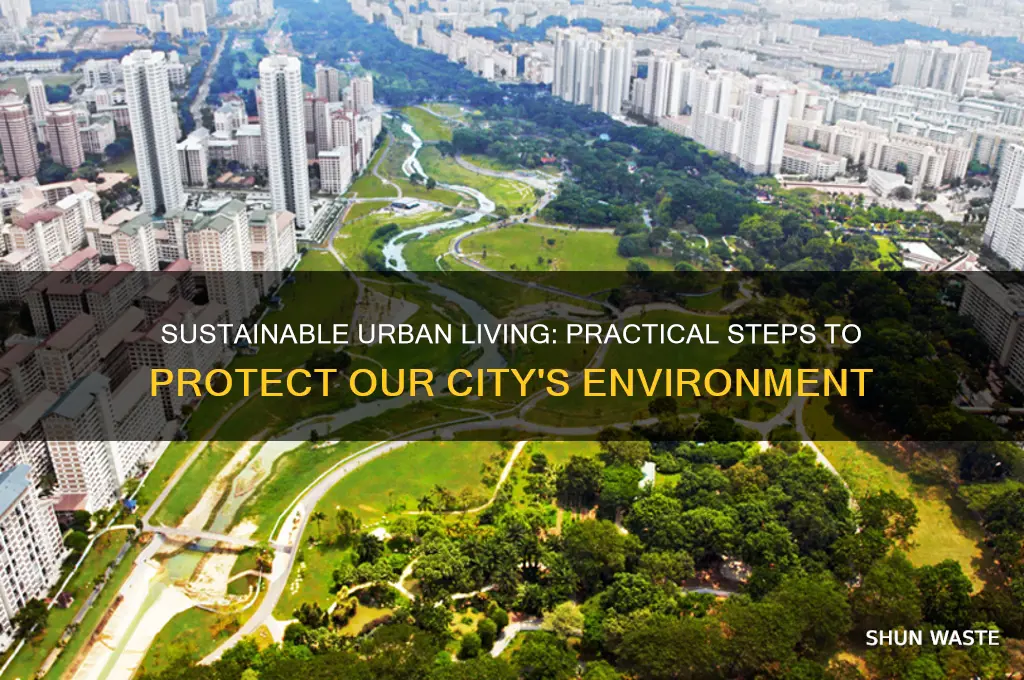 how can we save the environment of our city
