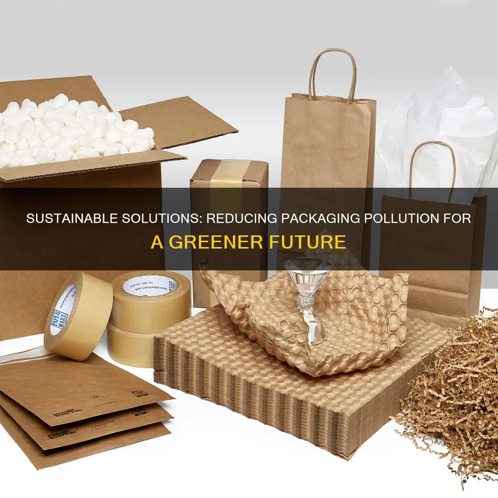 how can we solve the problem of packaging pollution