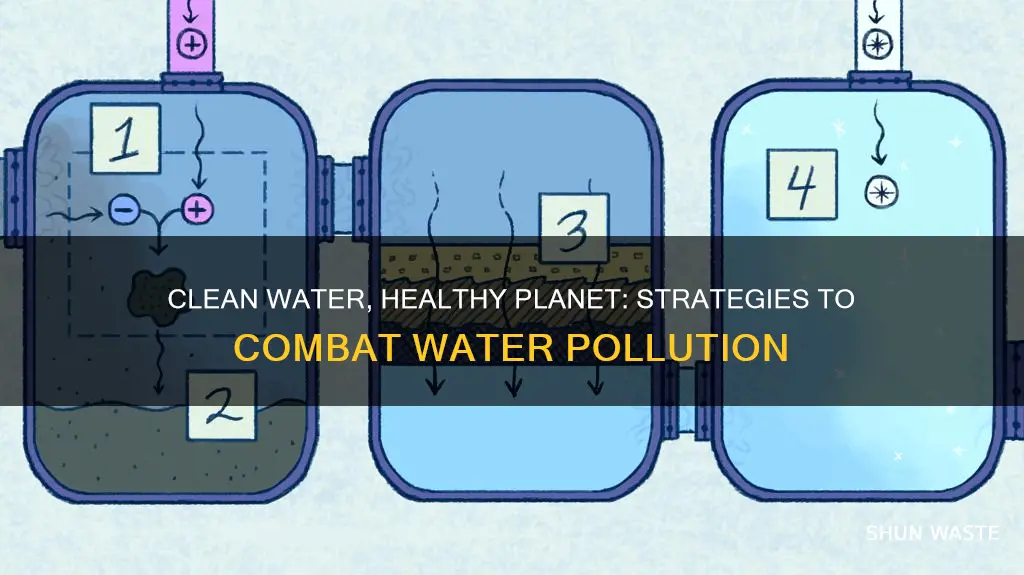 how can we solve the problem of watere pollution