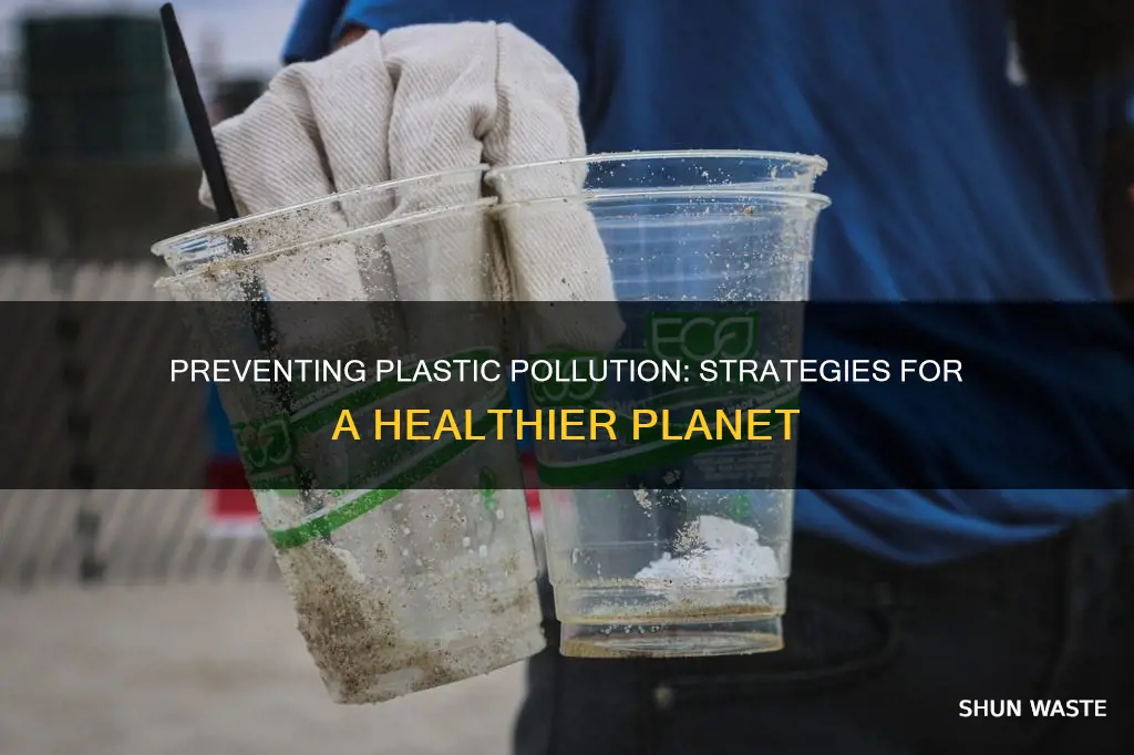 how can we stop plastic water pollution