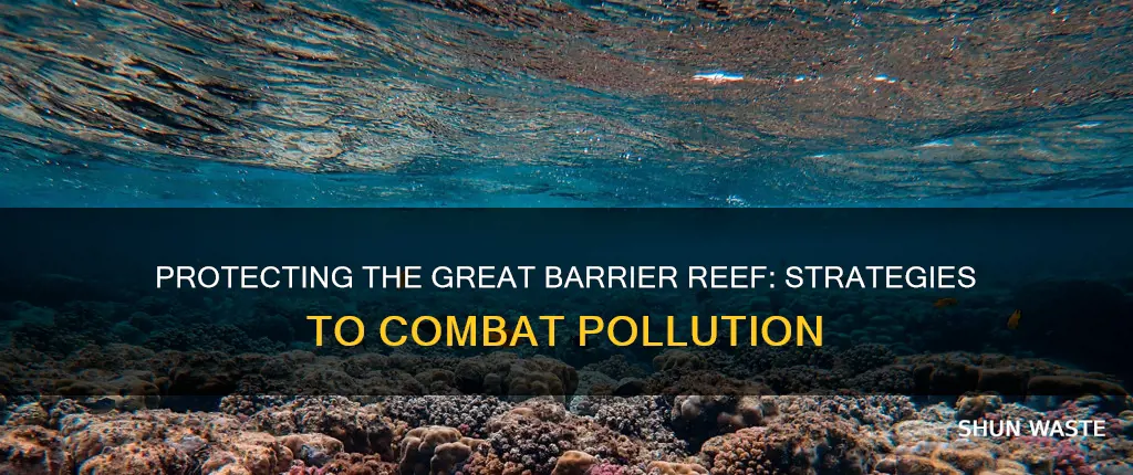 how can we stop pollution in the great barrier reef