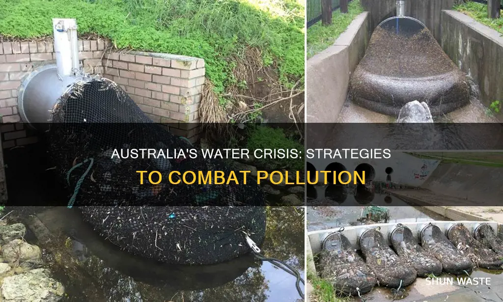 how can we stop water pollution in australia