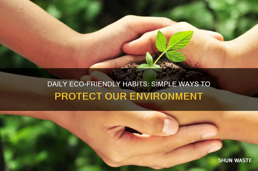 how can we take care of your environment everyday