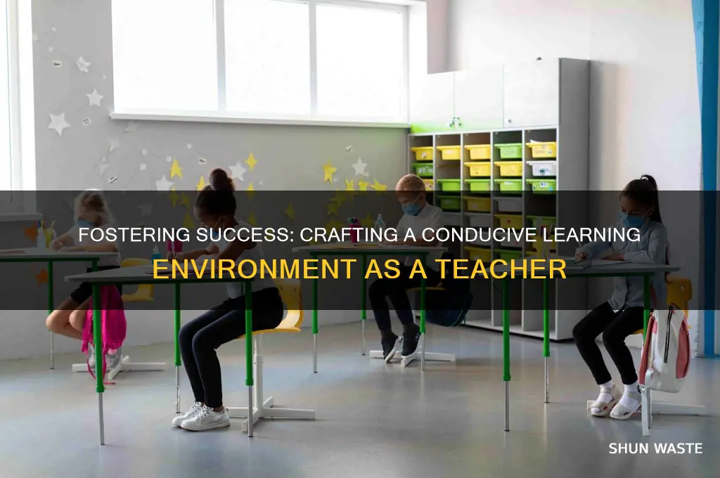 how can you as a teacher create conducive learning environment