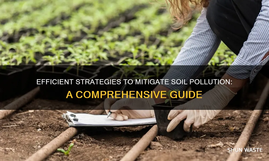 how can you control soil pollution