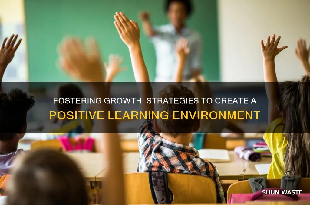 how can you create a positive learning environment