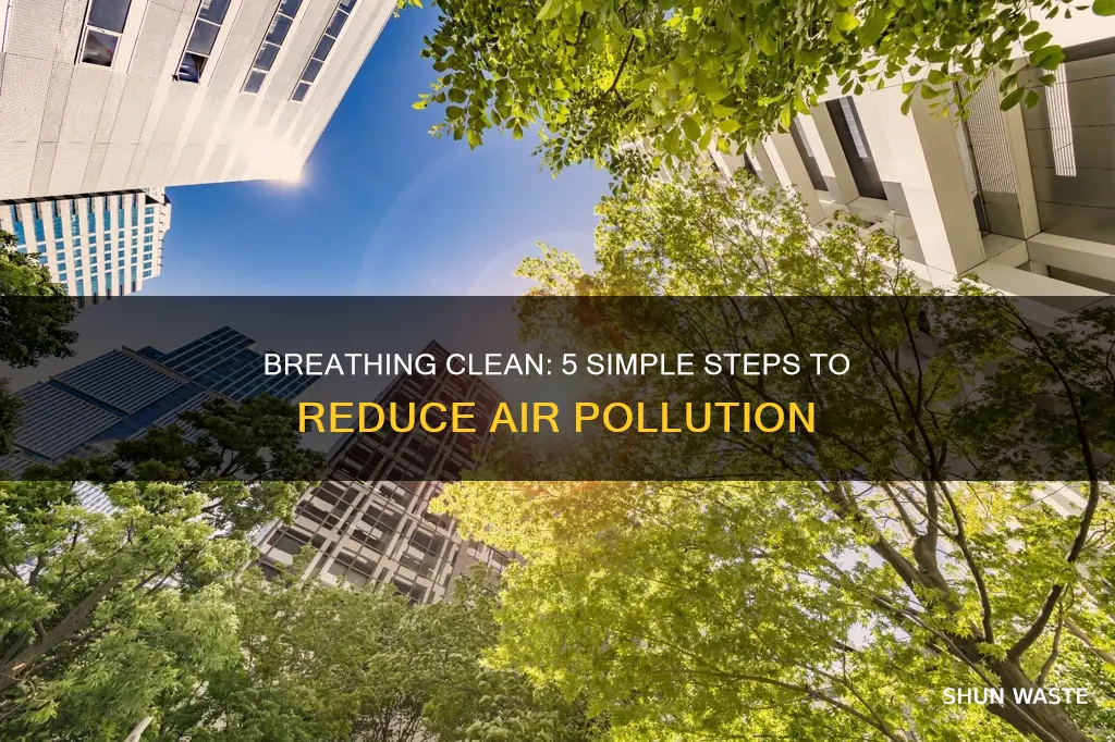 how can you decrease air pollution