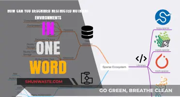 Sparse: One Word to Describe Restricted Nutrient Environments