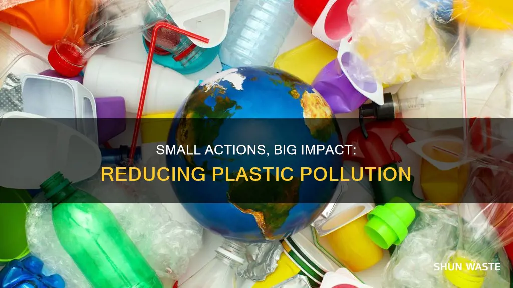 how can you help reduce plastic pollution infographic