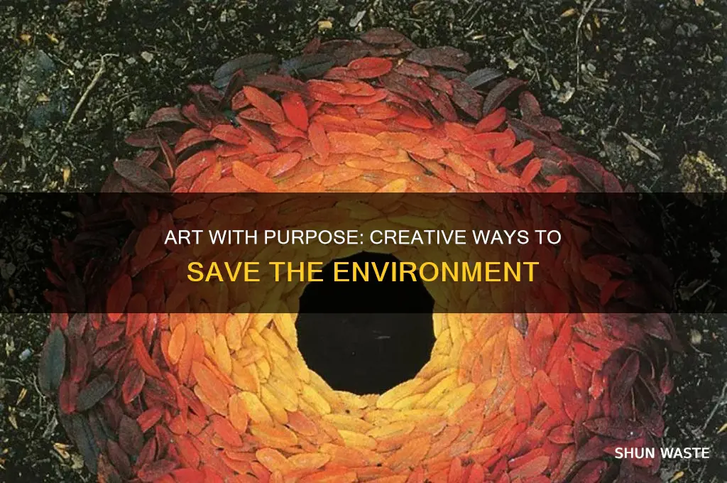 how can you help save the environment with your artwork